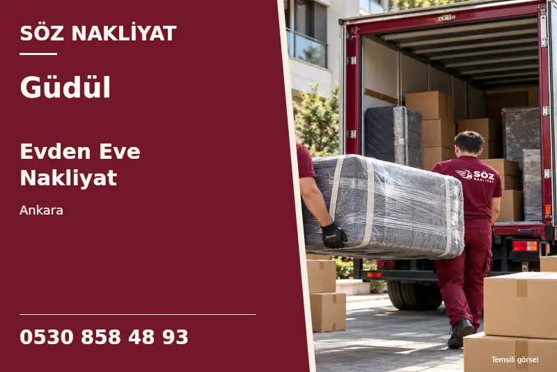 Güdül Evden Eve Nakliyat — Ankara — Söz Nakliyat — 0530 858 48 93; temsili görsel