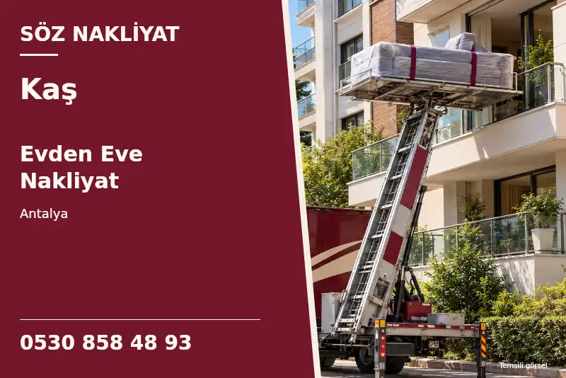 Kaş Evden Eve Nakliyat — Antalya — Söz Nakliyat — 0530 858 48 93; temsili görsel