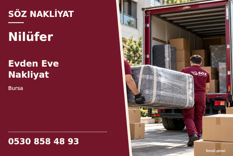 Nilüfer Evden Eve Nakliyat — Bursa — Söz Nakliyat — 0530 858 48 93; temsili görsel