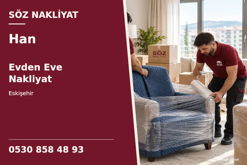 Han Evden Eve Nakliyat — Eskişehir — Söz Nakliyat — 0530 858 48 93; temsili görsel