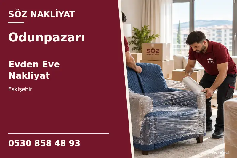 Odunpazarı Evden Eve Nakliyat — Eskişehir — Söz Nakliyat — 0530 858 48 93; temsili görsel