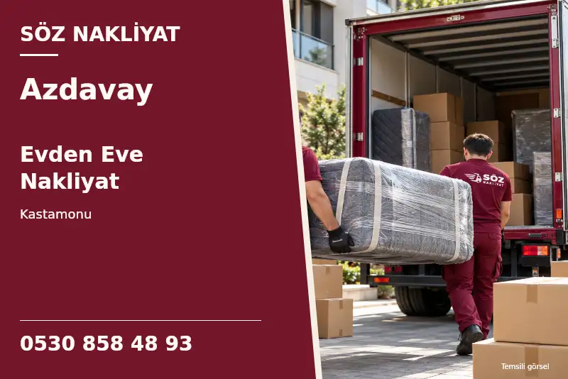 Azdavay Evden Eve Nakliyat — Kastamonu — Söz Nakliyat — 0530 858 48 93; temsili görsel