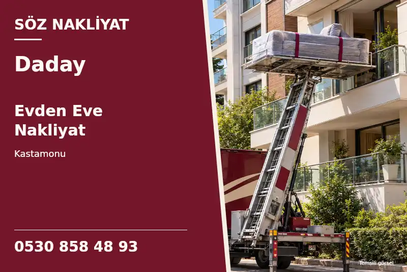 Daday Evden Eve Nakliyat — Kastamonu — Söz Nakliyat — 0530 858 48 93; temsili görsel
