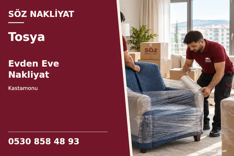 Tosya Evden Eve Nakliyat — Kastamonu — Söz Nakliyat — 0530 858 48 93; temsili görsel