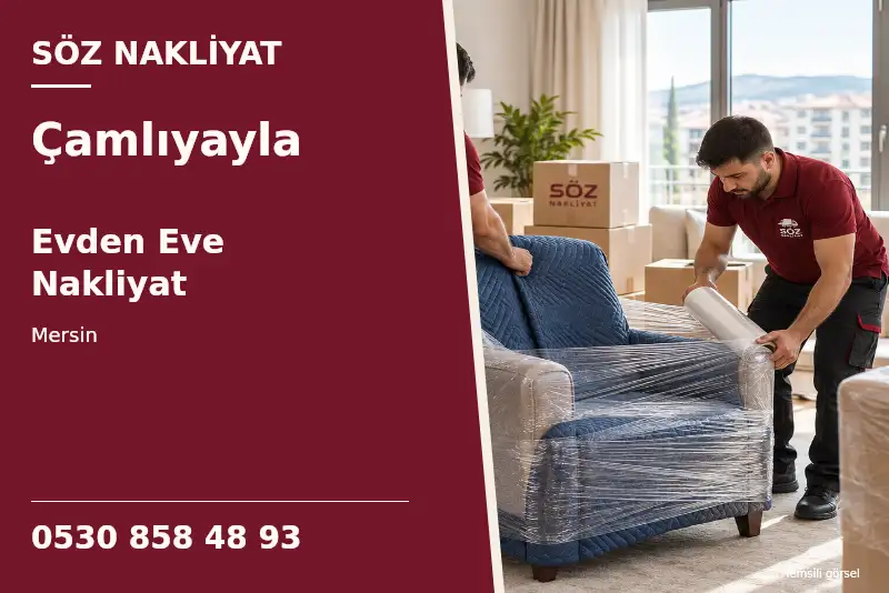 Çamlıyayla Evden Eve Nakliyat — Mersin — Söz Nakliyat — 0530 858 48 93; temsili görsel