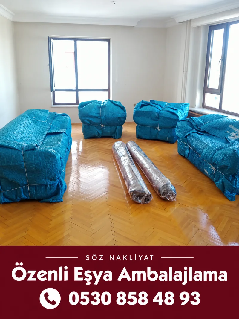 Özenli Eşya Ambalajlama — Söz Nakliyat tarafından paylaşılan çalışma fotoğrafı; 0530 858 48 93