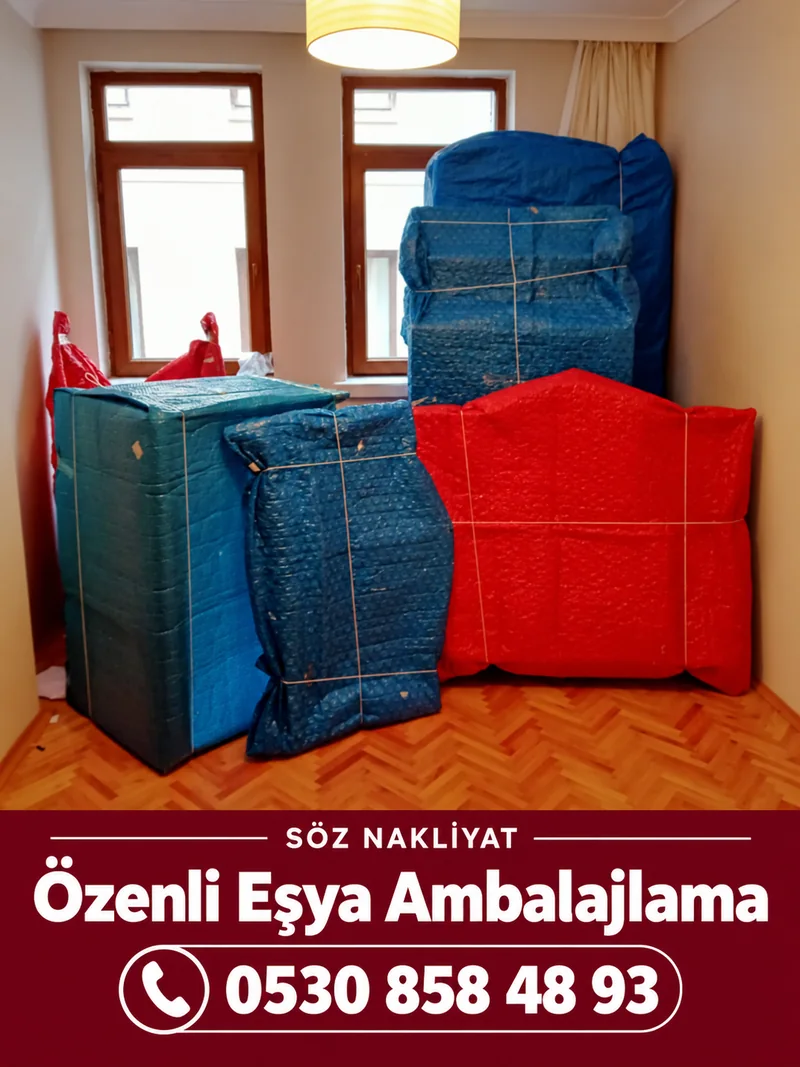 Özenli Eşya Ambalajlama — Söz Nakliyat tarafından paylaşılan çalışma fotoğrafı; 0530 858 48 93