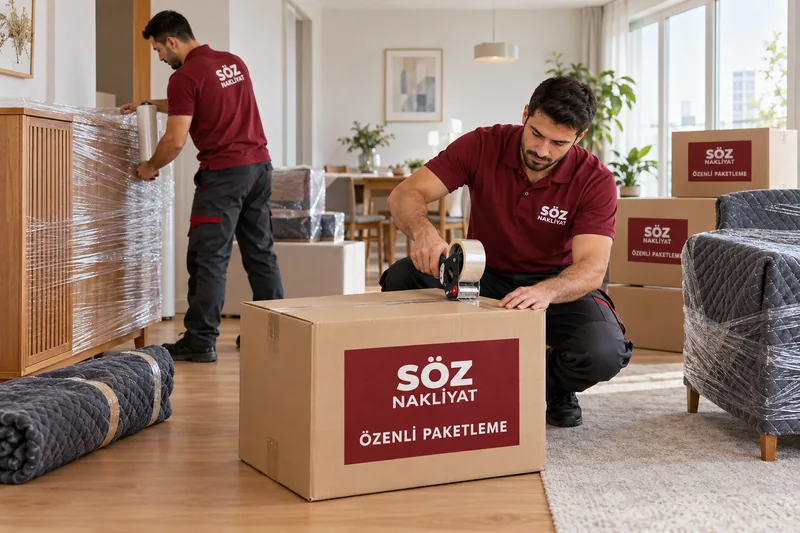 Eşya Paketleme — temsili taşıma görseli
