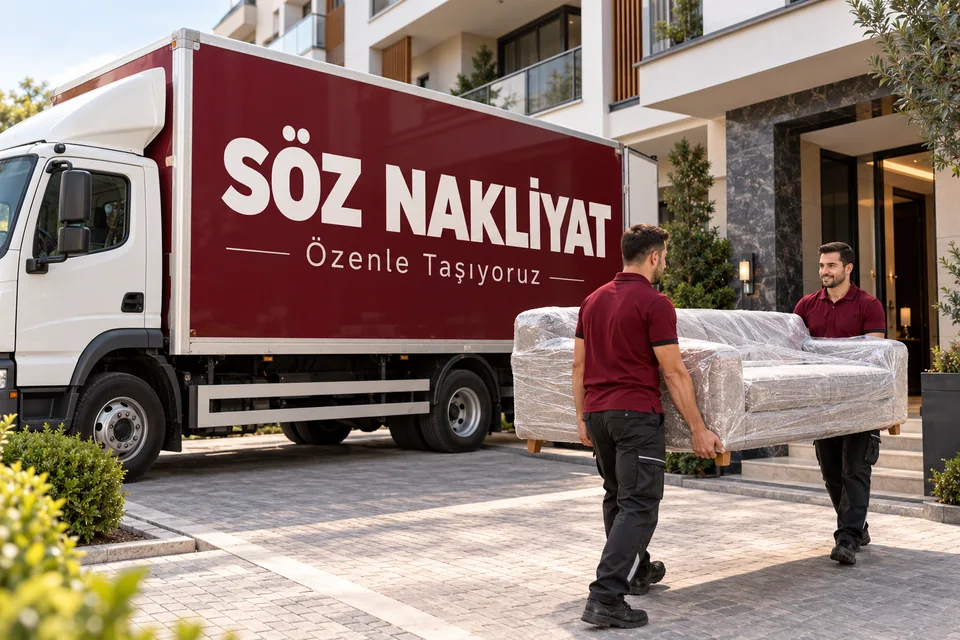 Söz Nakliyat taşıma hazırlığı; temsili görsel